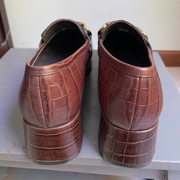 JEFFREY CAMPBELL Women Student Platform Leather Loafers - NEW NWOB - Picture 6 of 10